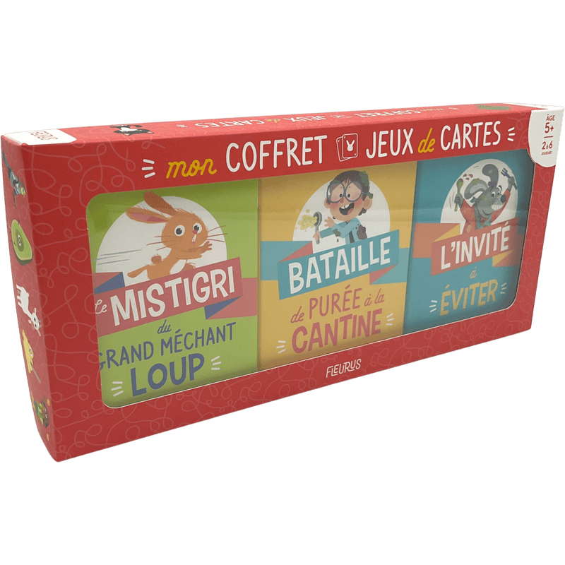 Mon coffret Jeux de Cartes - KIDIBAM