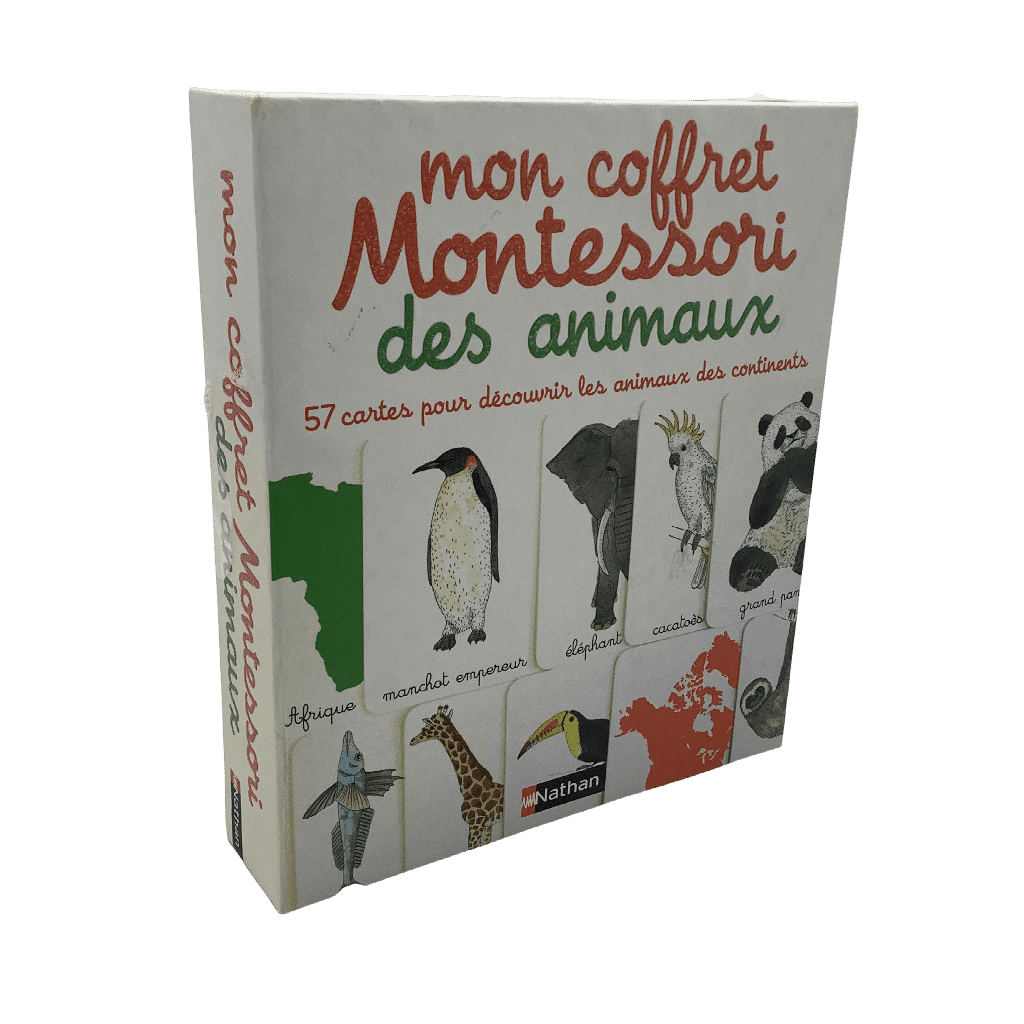 Mon coffret Montessori des animaux - KIDIBAM