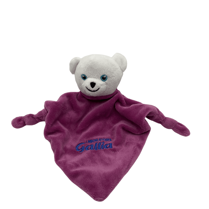 Mon doudou ours violet - KIDIBAM