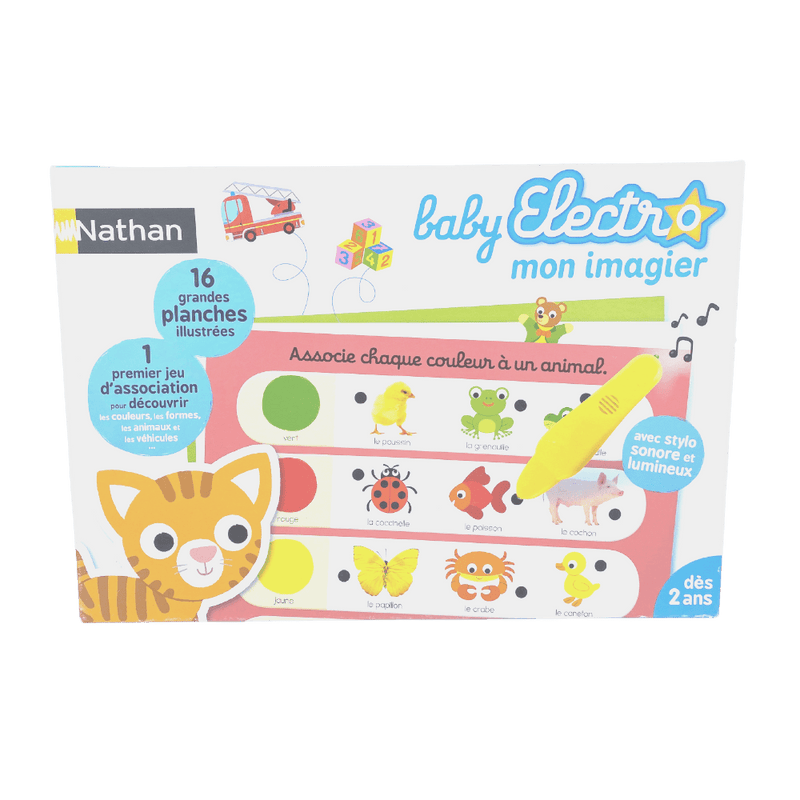 Mon imagier Baby Electro - KIDIBAM