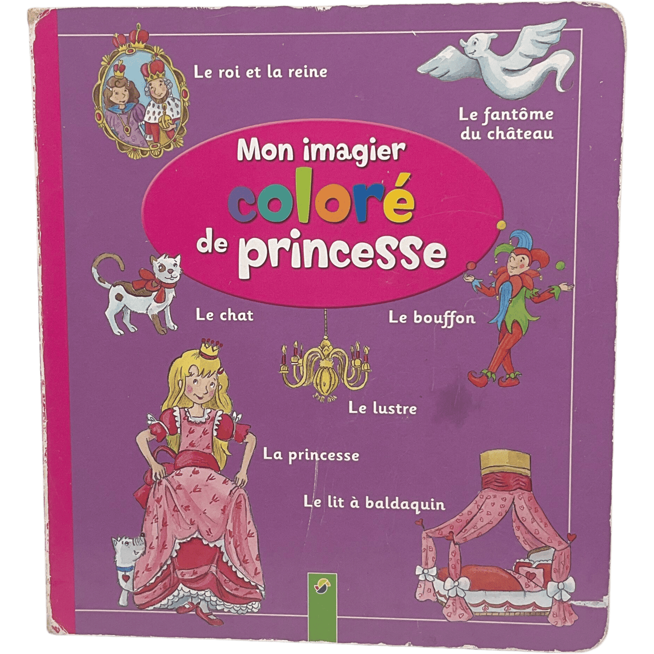 Mon Imagier Colorié de Princesse - KIDIBAM