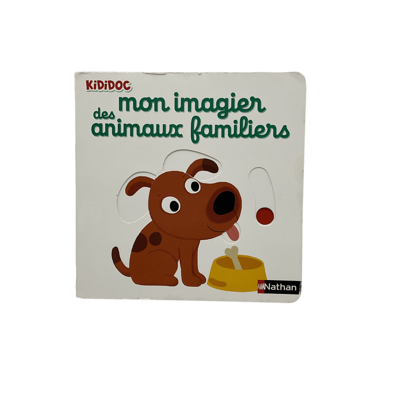 Mon imagier des animaux familiers - KIDIBAM