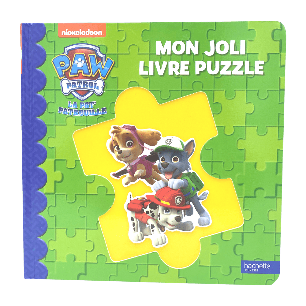 Mon joli livre puzzle Pat'Patrouille - KIDIBAM
