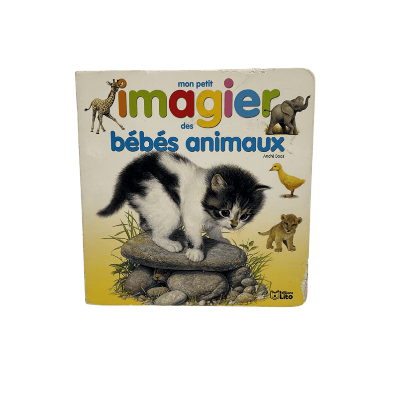 Mon petit imagier des bébés animaux - KIDIBAM