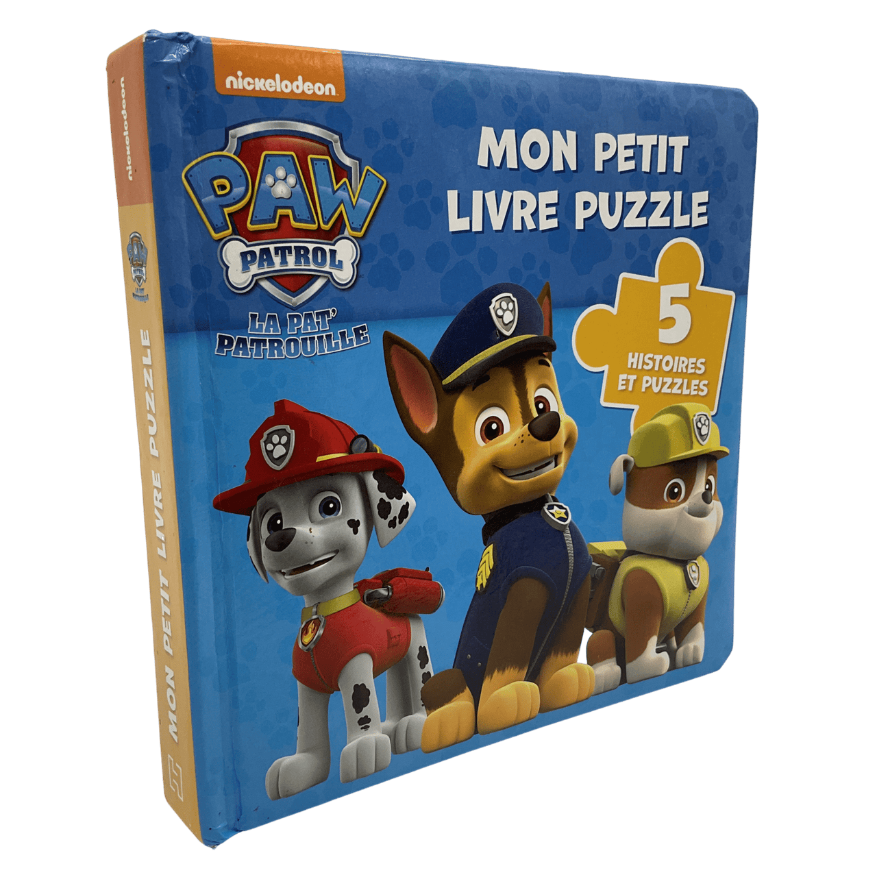 Mon petit livre puzzle 5X9 pièces Pat'Patrouille - KIDIBAM