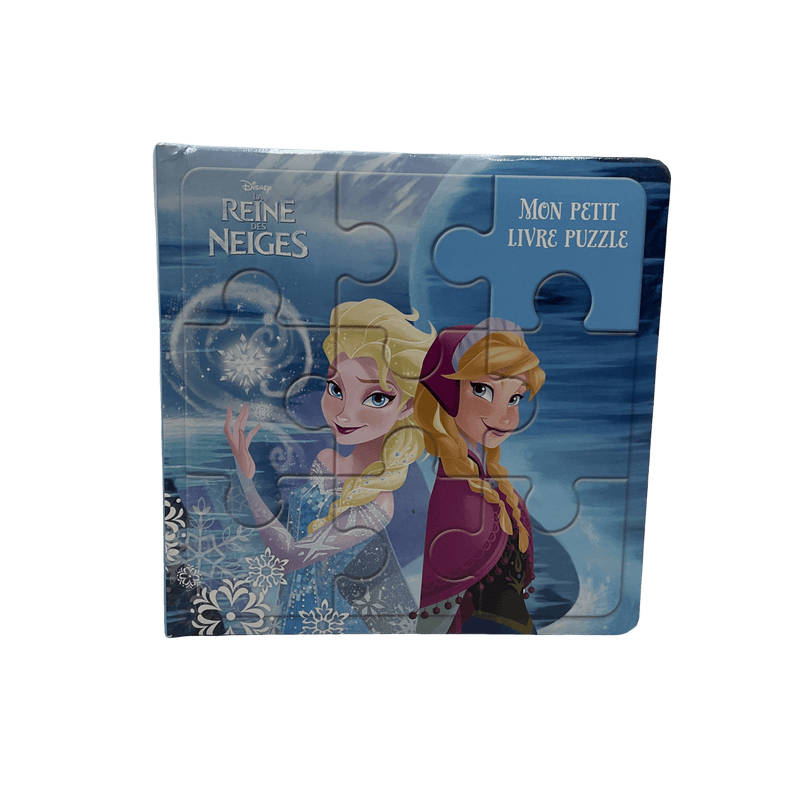 Mon petit livre puzzle - Reine des Neiges Disney - KIDIBAM