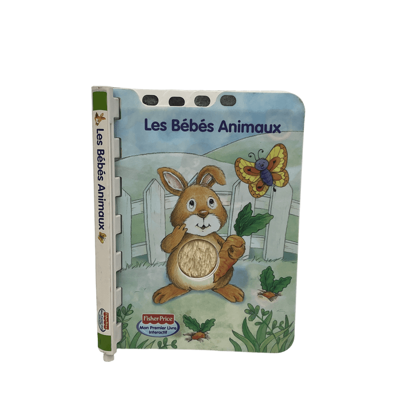 Mon premier livre interactif Les bébés Animaux - KIDIBAM