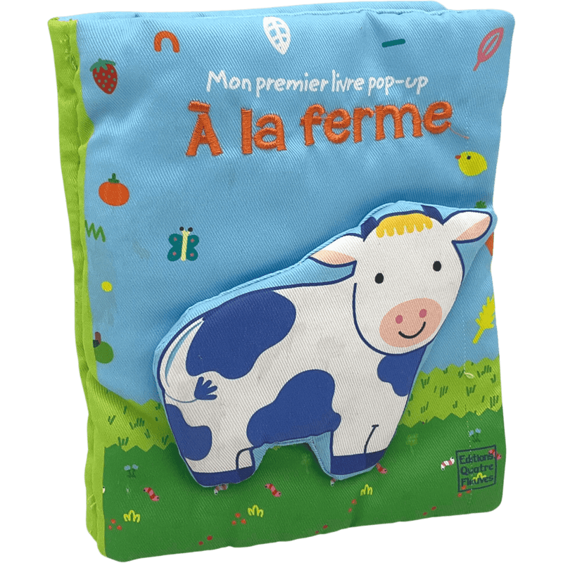 Mon premier livre pop-up - A la ferme - KIDIBAM