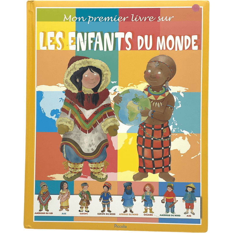 Mon premier livre sur les enfants du monde - KIDIBAM