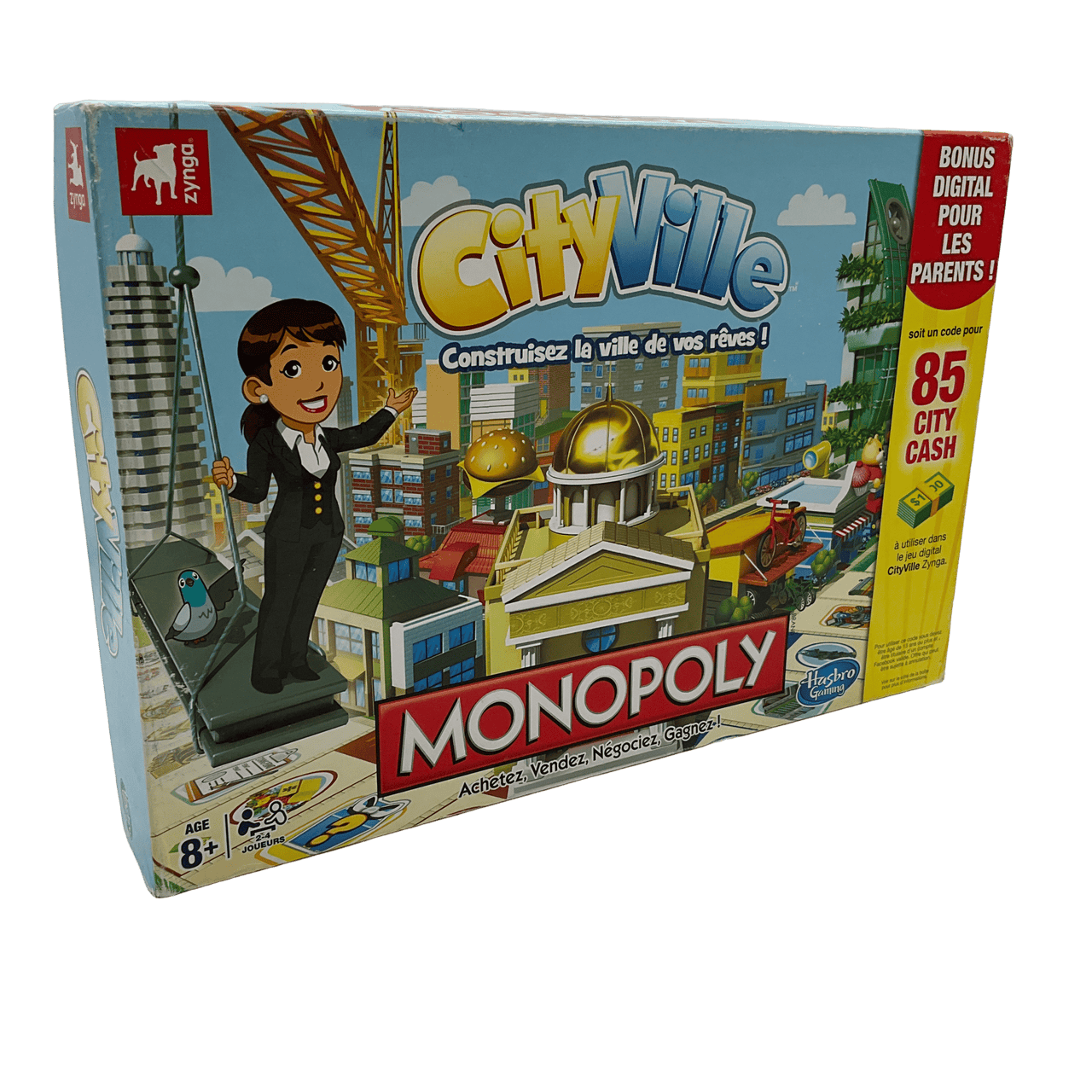 Monopoly CityVille - Construisez la ville de vos rêves - KIDIBAM