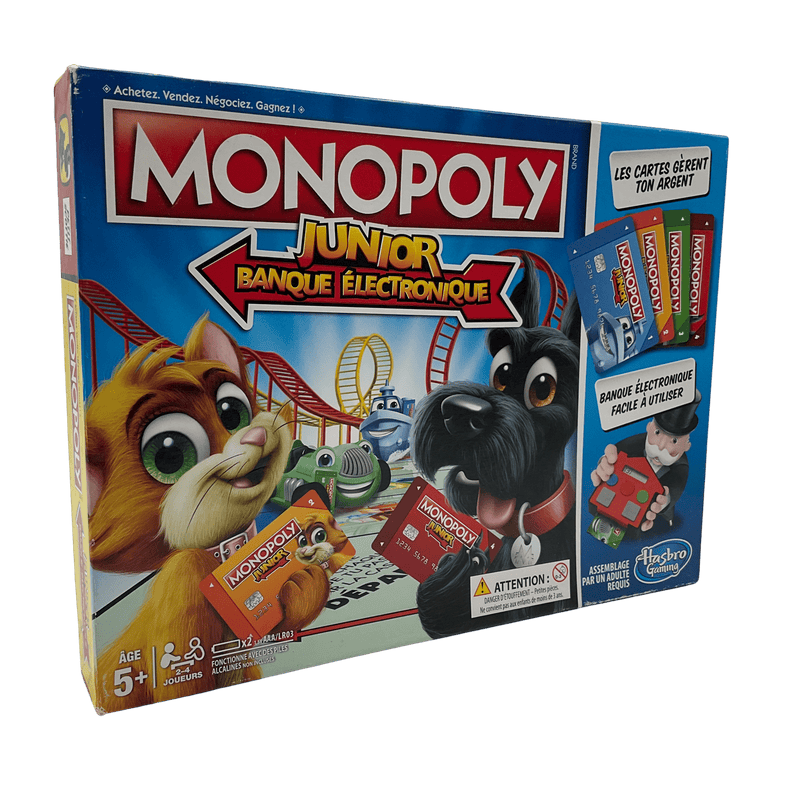 Monopoly Junior Banque Electronique - KIDIBAM