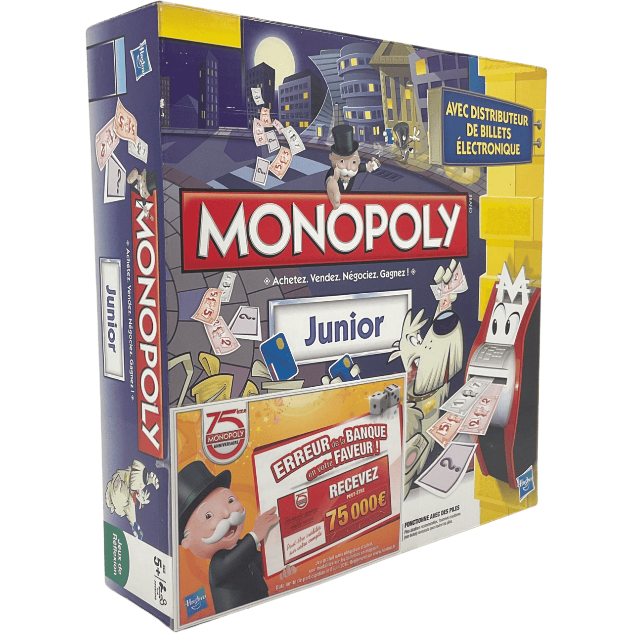 Monopoly Junior électronique - KIDIBAM