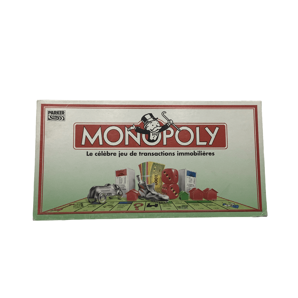 Monopoly Vintage - Le célèbre jeu de transactions immobilières - KIDIBAM