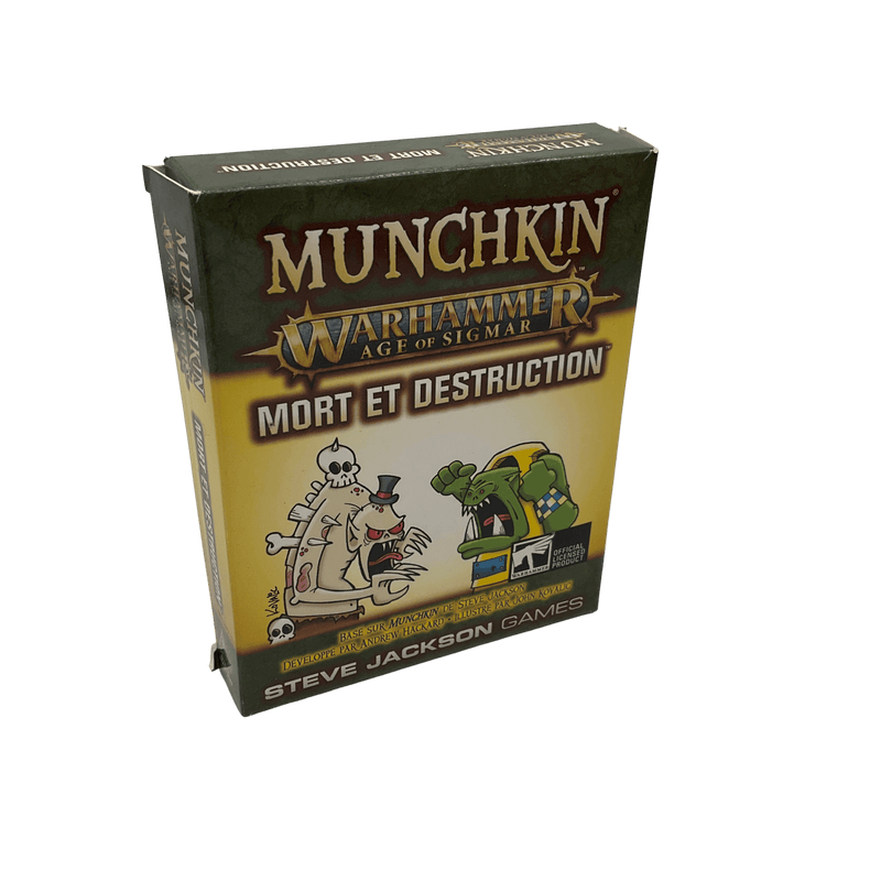 Munchkin - Mort et destruction - KIDIBAM