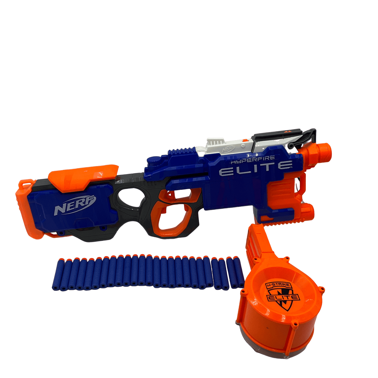Nerf Elite Hyperfire et 25 Fléchettes - KIDIBAM