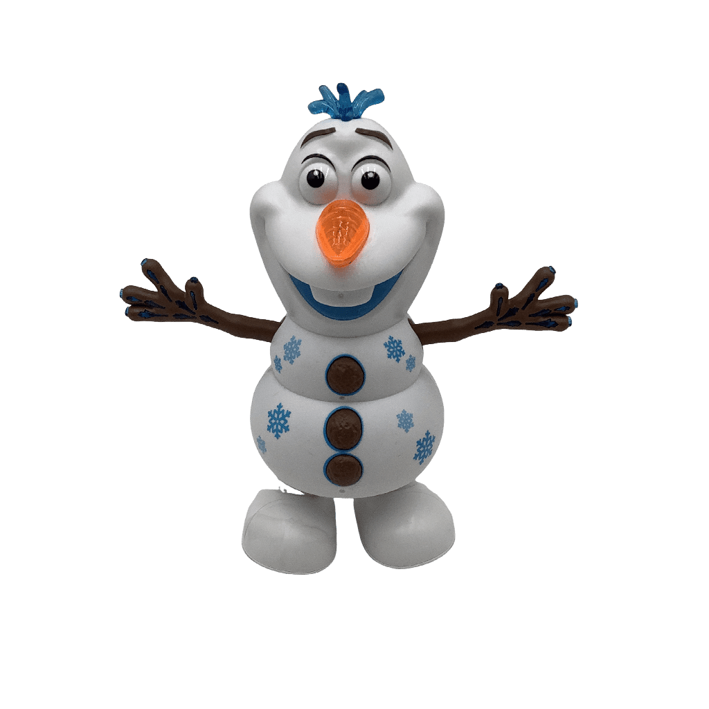 Olaf dansant avec son et lumière 22cm La Reine des Neiges Disney - KIDIBAM
