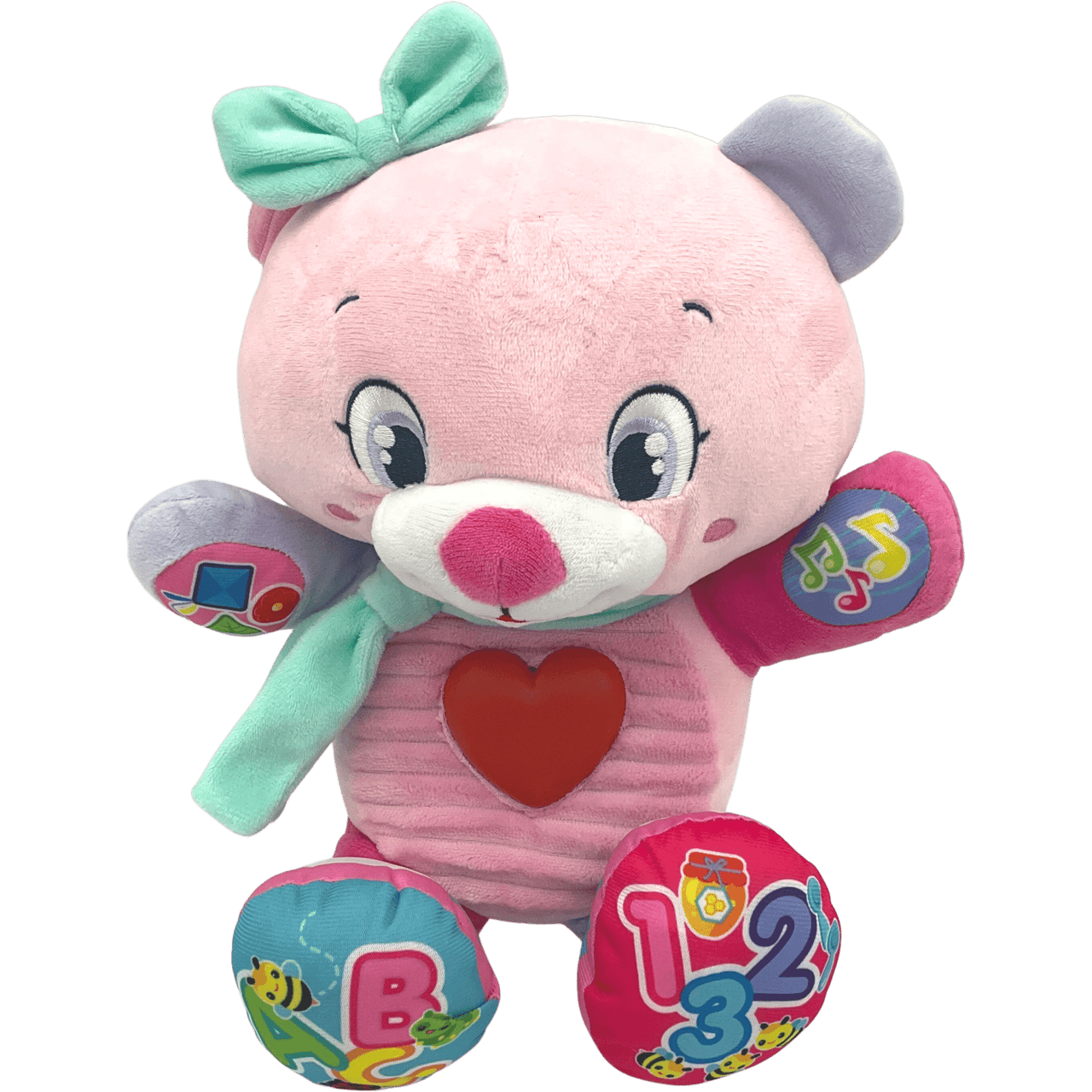 Ourson rose interactif - KIDIBAM