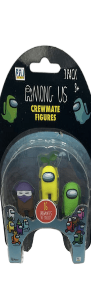 Pack de 3 figurines Among Us 4cm - KIDIBAM
