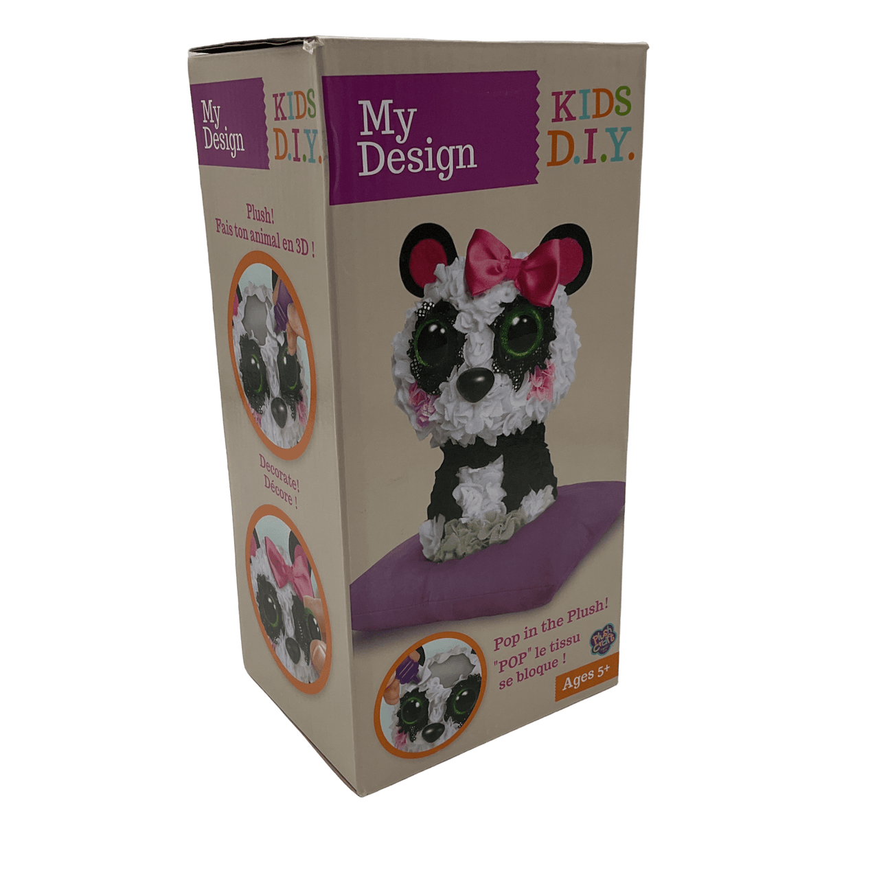 Panda 3D Plush Craft - KIDIBAM