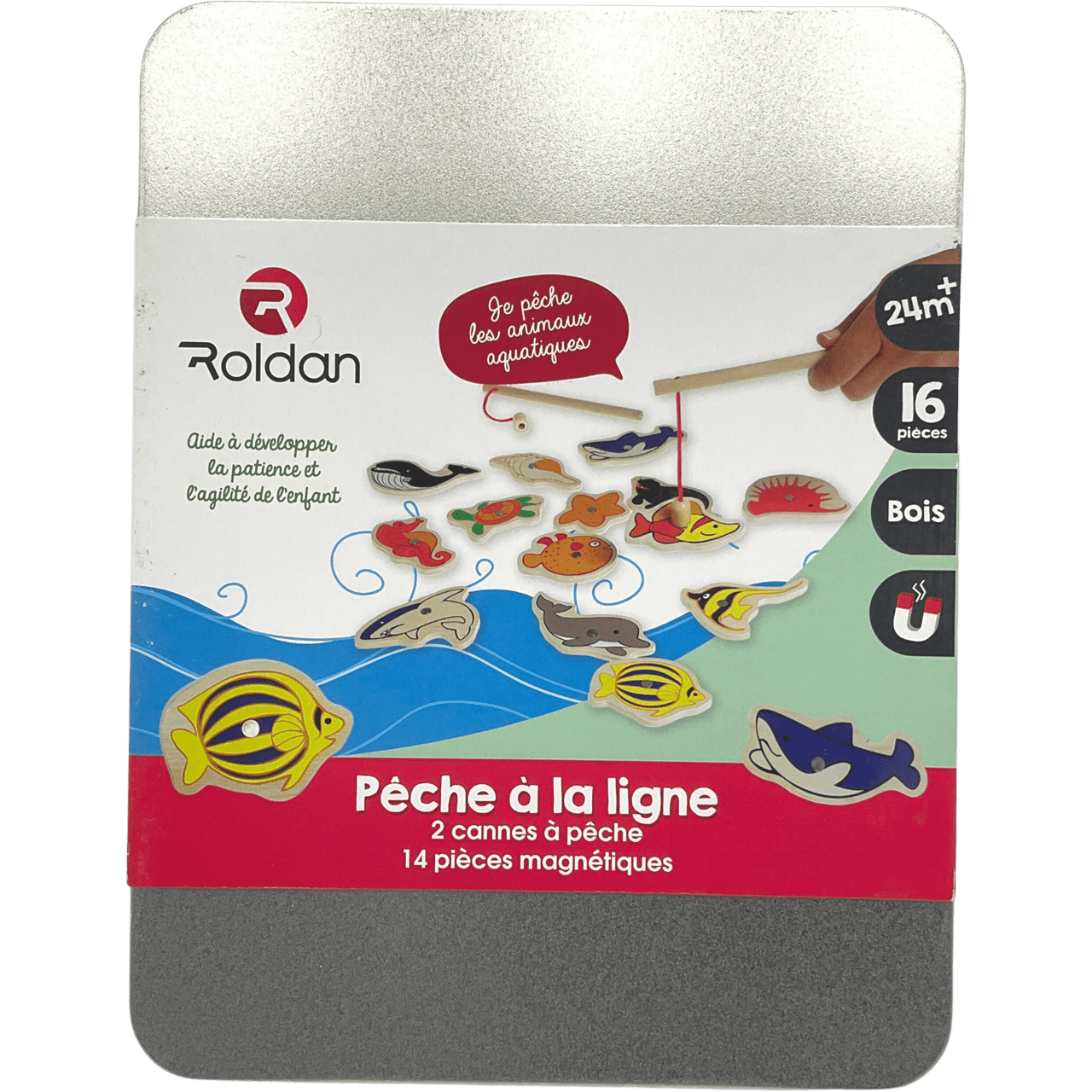Pêche à la ligne Magnétique en Bois - KIDIBAM