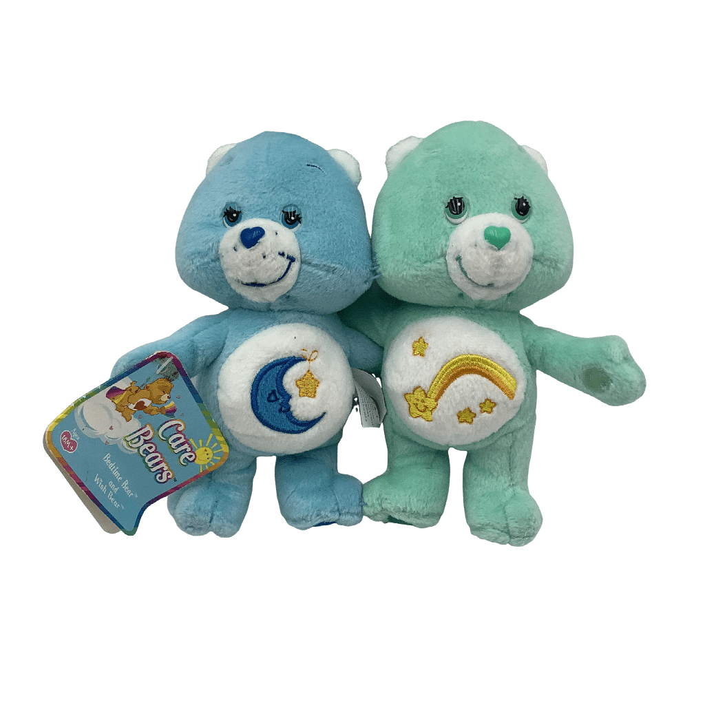 Peluche duo Bisounours 18cm - KIDIBAM