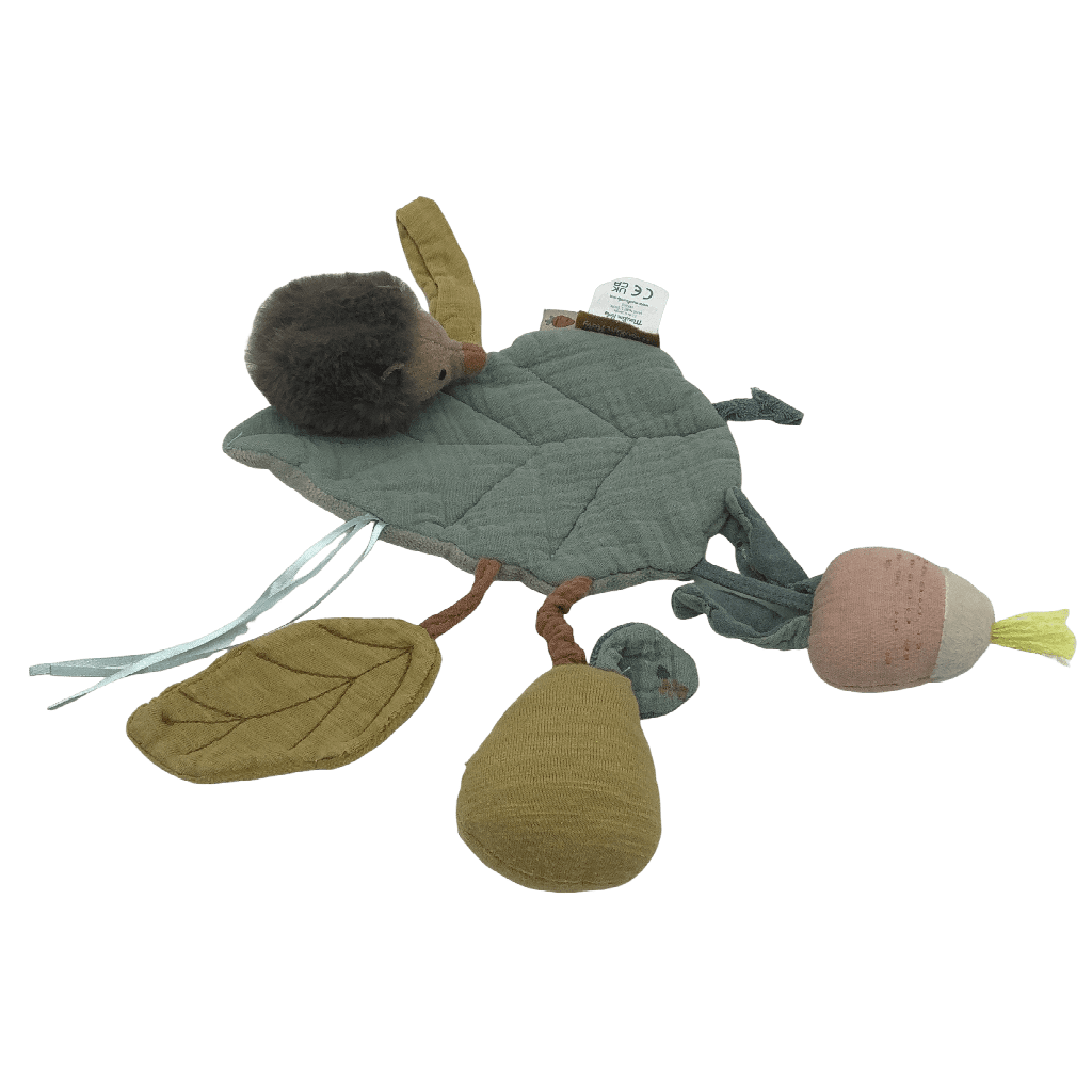 Peluche feuille d'activités à suspendre 20cm - KIDIBAM