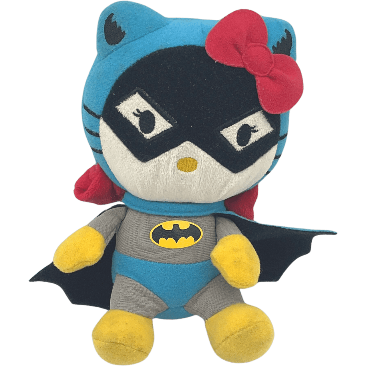 Peluche Hello Kitty Batwoman 16cm - KIDIBAM