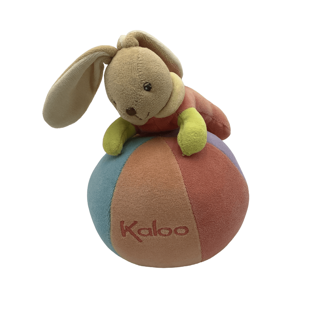 Peluche Lapin balle culbuto 19 cm - KIDIBAM