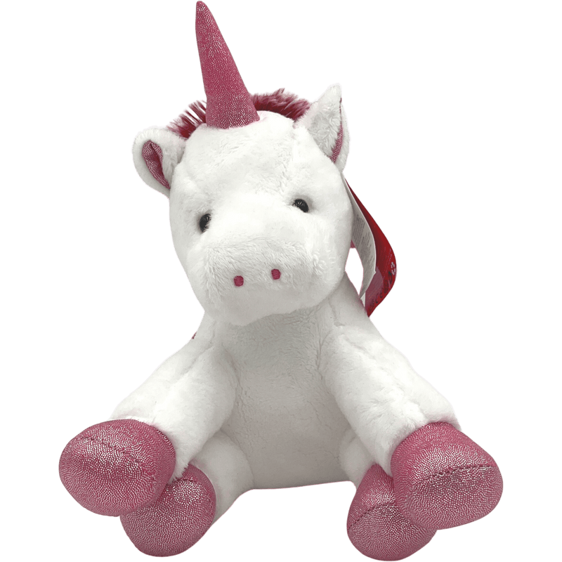 Peluche Licorne rose et blanche - KIDIBAM