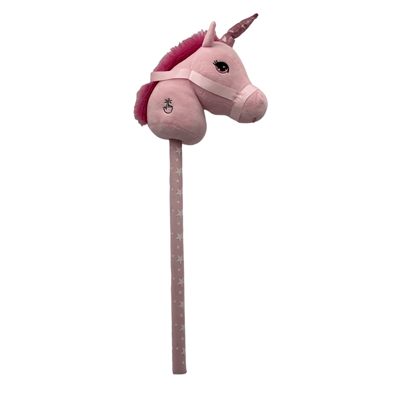 Peluche licorne sonore sur bâton 65cm - KIDIBAM