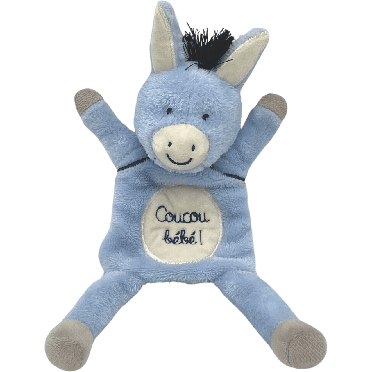 Peluche Marionnette Âne - KIDIBAM