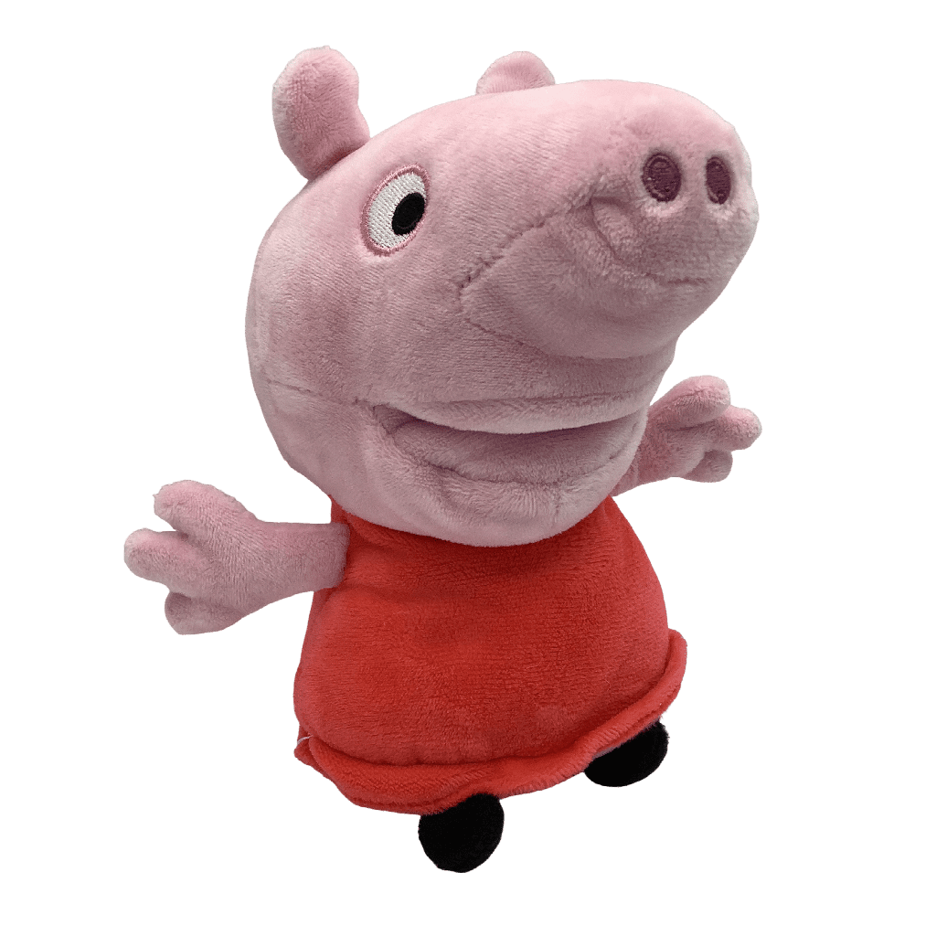 Peluche marionnette Peppa Pig 18cm - KIDIBAM
