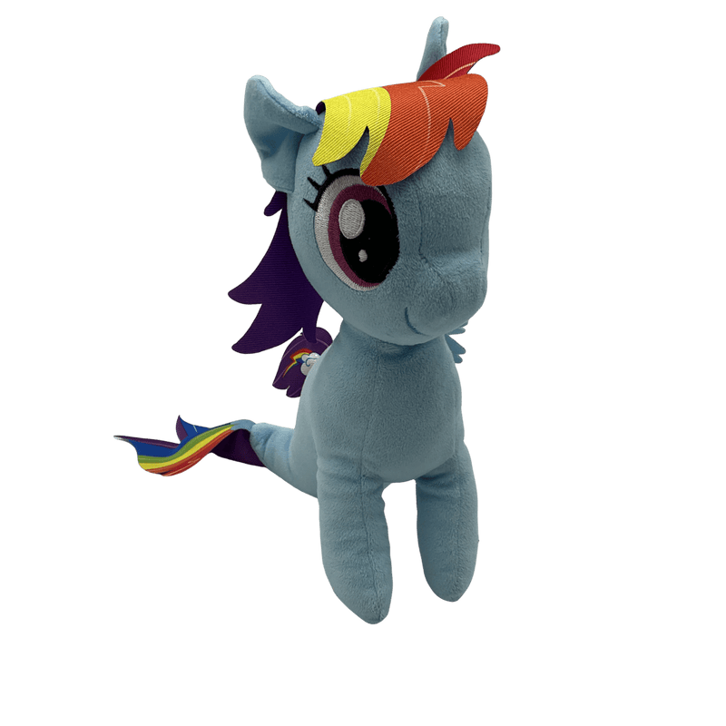 Peluche my little pony 28 cm couleur arc en ciel - KIDIBAM