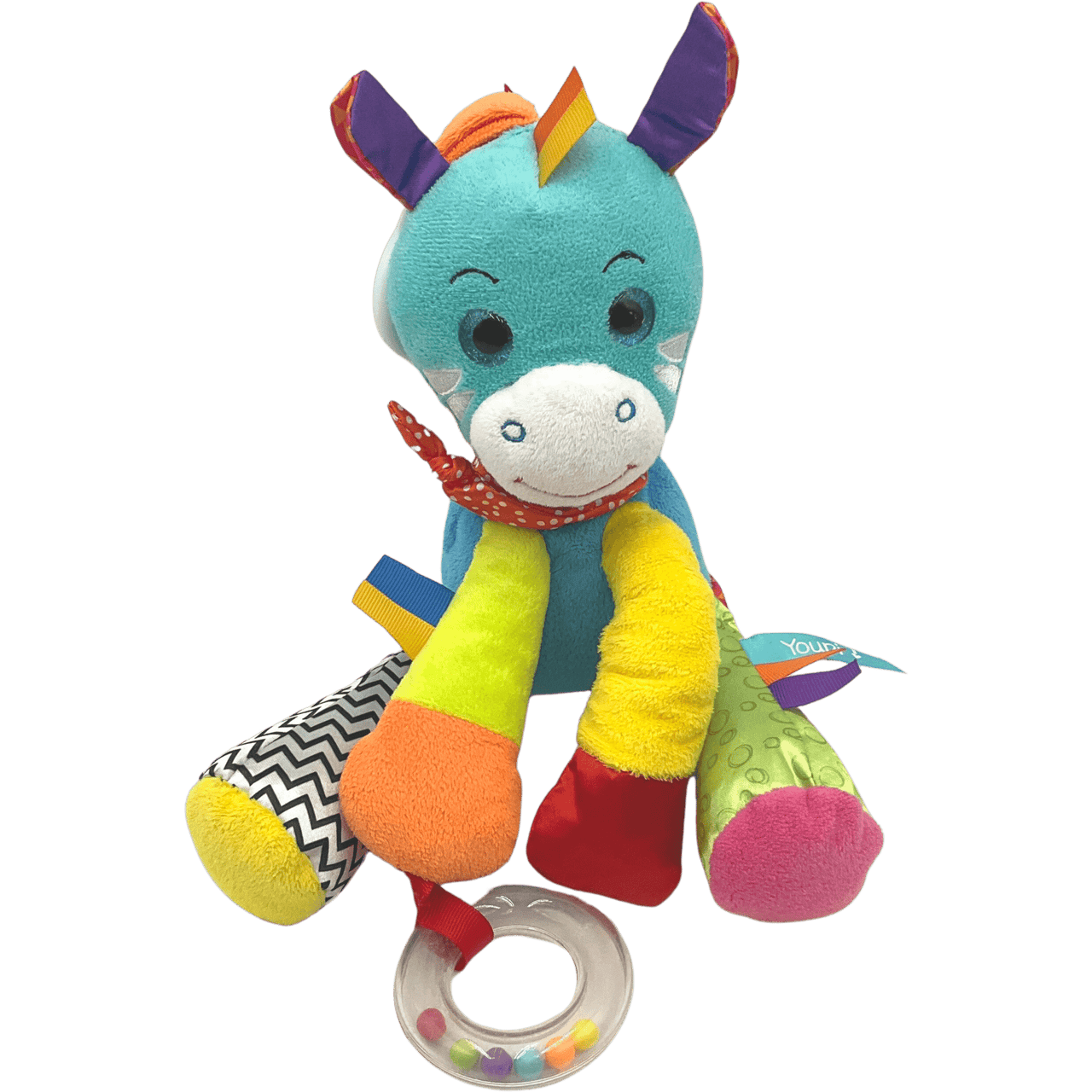Peluche Rio le Zèbre 28cm - KIDIBAM