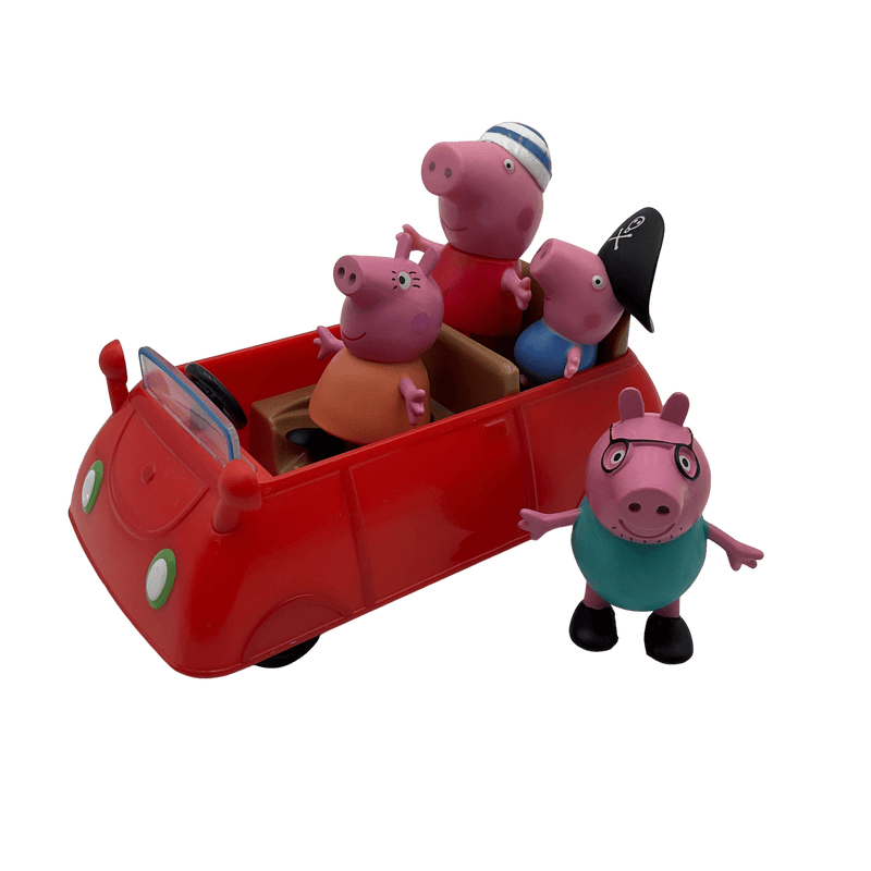 Peppa pig et sa famille en voiture - KIDIBAM