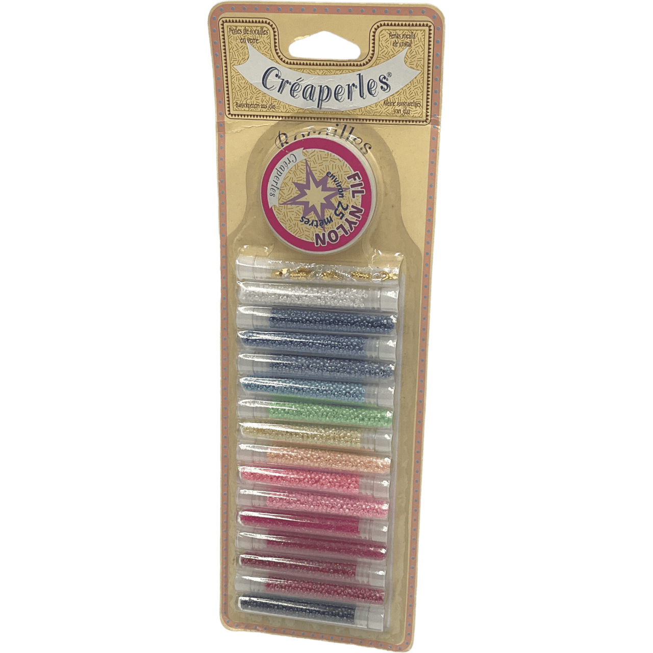 Perles de rocailles en verre - KIDIBAM
