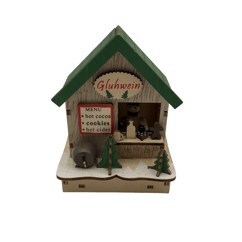 Petit chalet lumineux 12cm - KIDIBAM