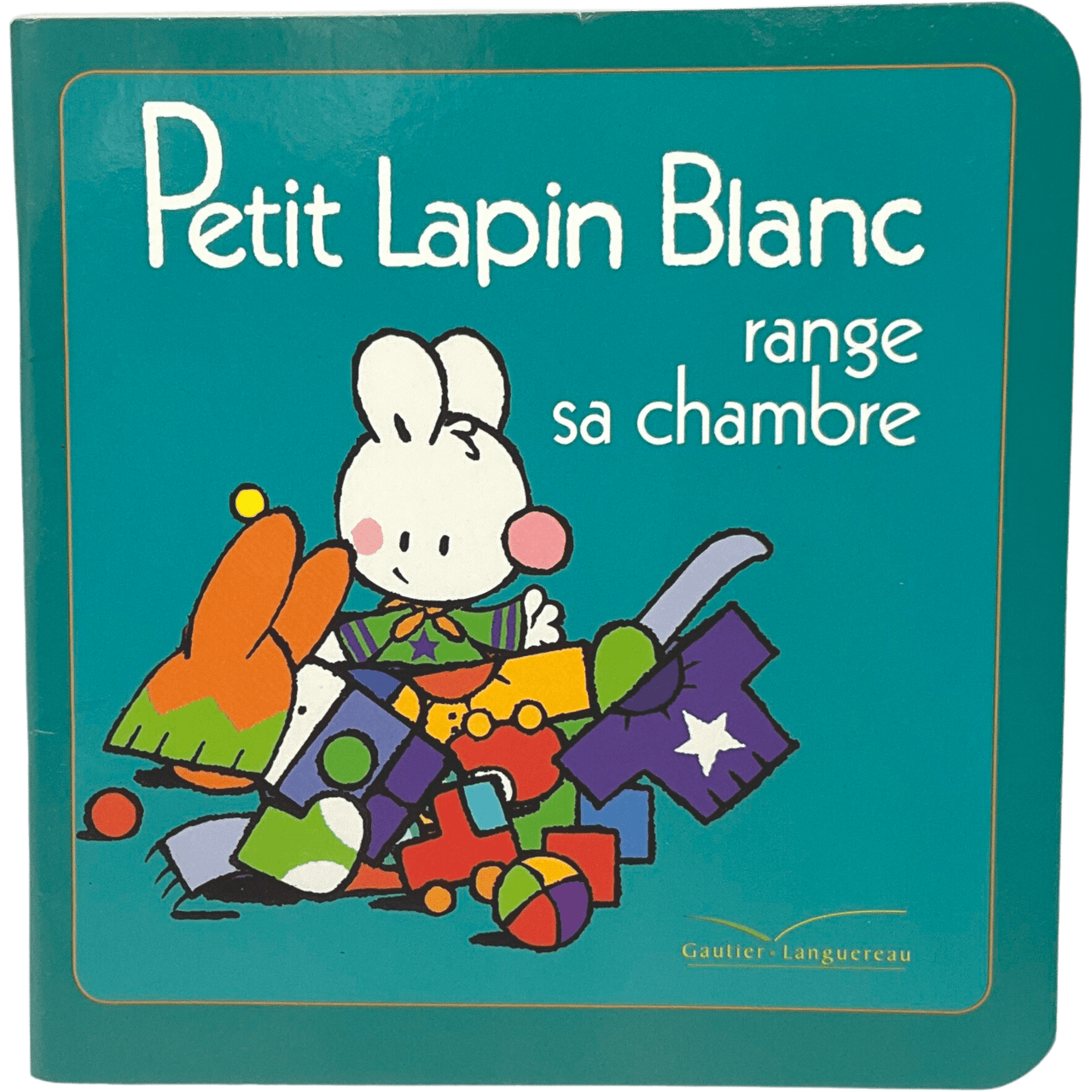 Petit Lapin Blanc Range sa chambre - KIDIBAM