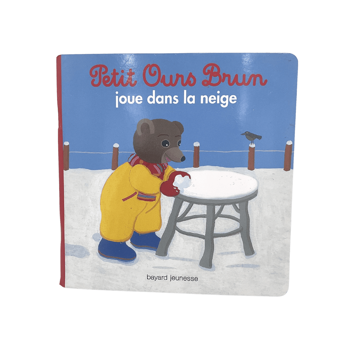 Petit Ours Brun joue dans la neige - KIDIBAM