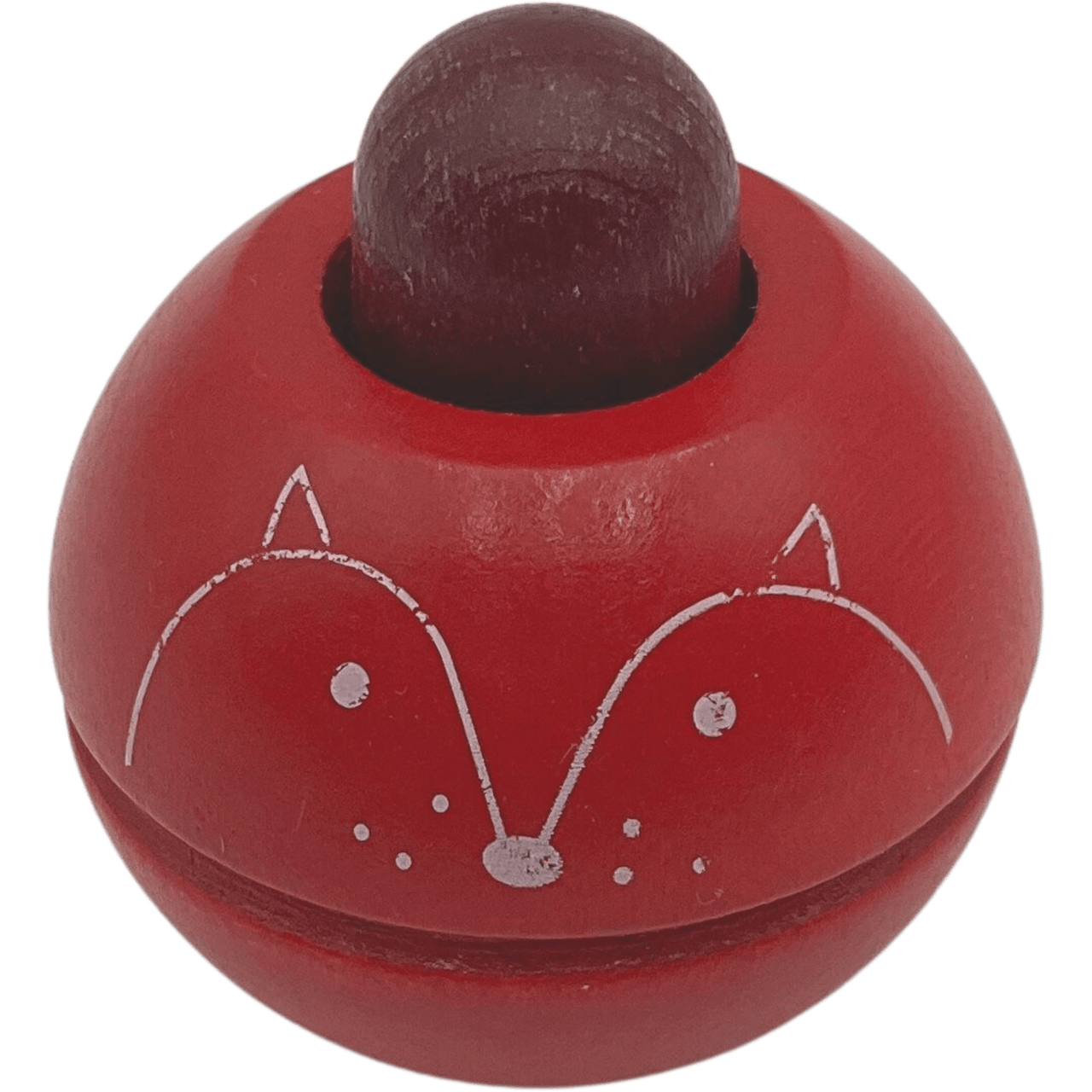 Petite boule couinante en bois - KIDIBAM
