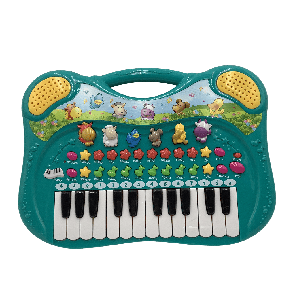 Piano musical - Animaux de la ferme - KIDIBAM