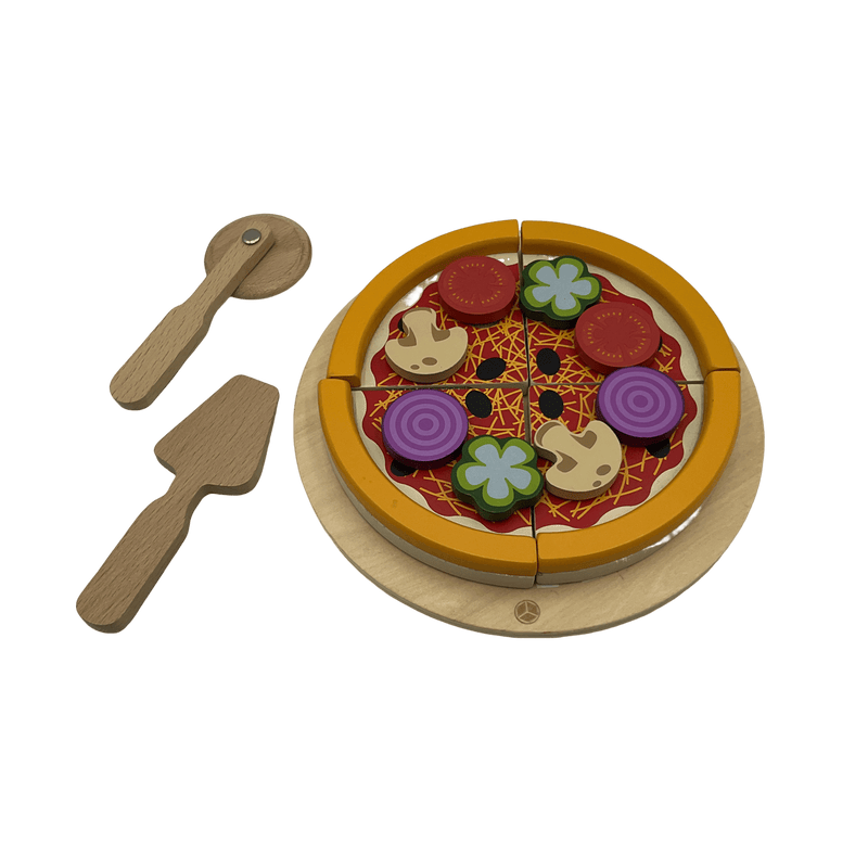 Pizza en bois à partager Imagibul - KIDIBAM