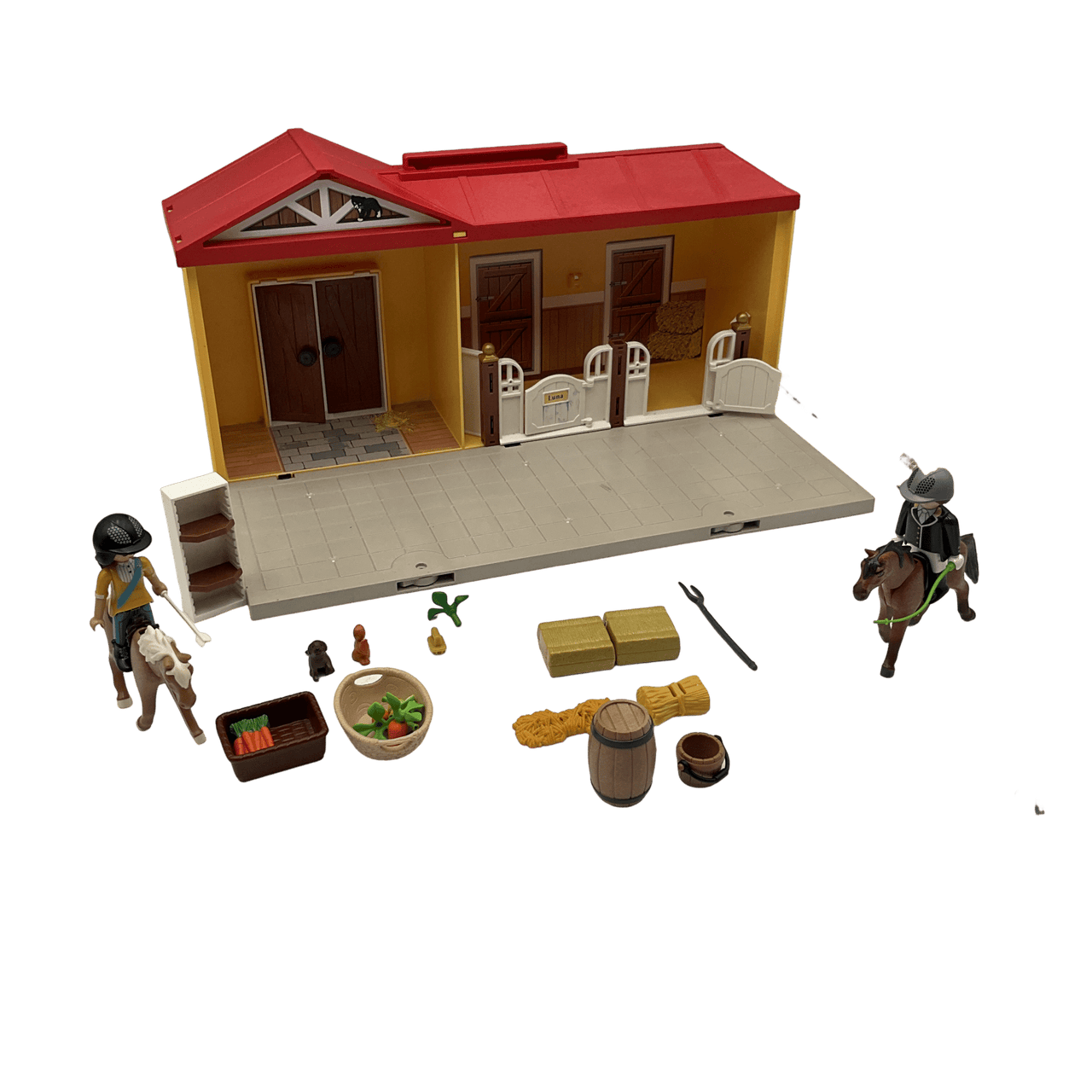 Playmobil - 5348 Ecurie transportable - KIDIBAM