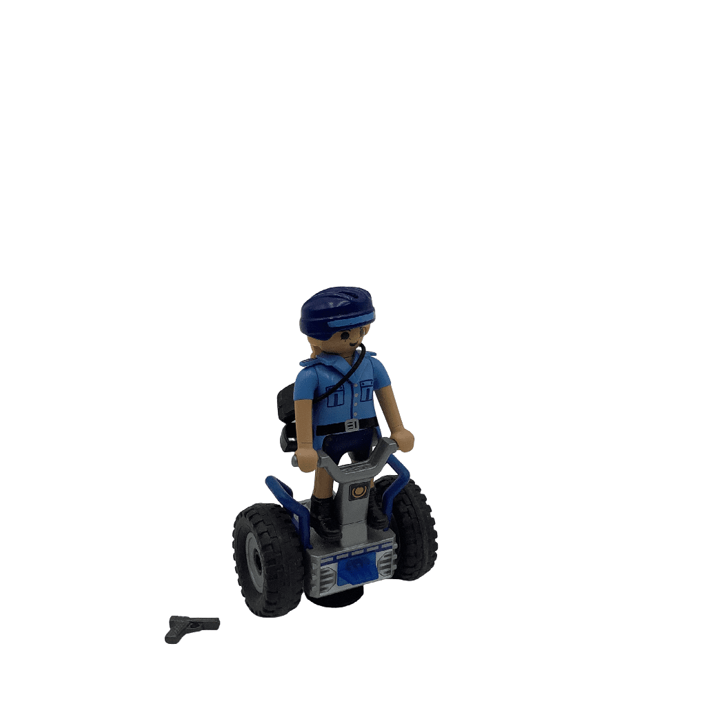 Playmobil Action - Policière avec balance racer - KIDIBAM