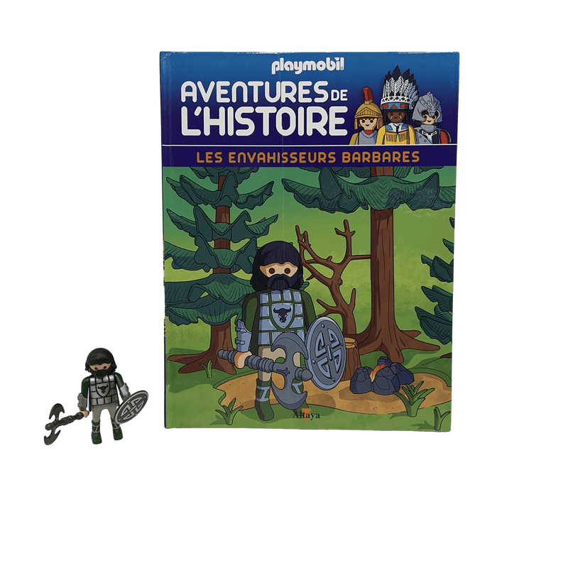 Playmobil Aventures de l'histoire - Tome 12 - Les envahisseurs barbares - KIDIBAM