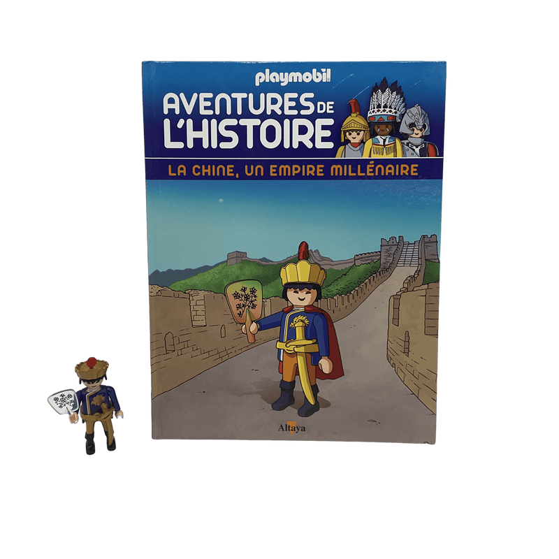 Playmobil Aventures de l'histoire - Tome 13 - La Chine, un empire millénaire - KIDIBAM