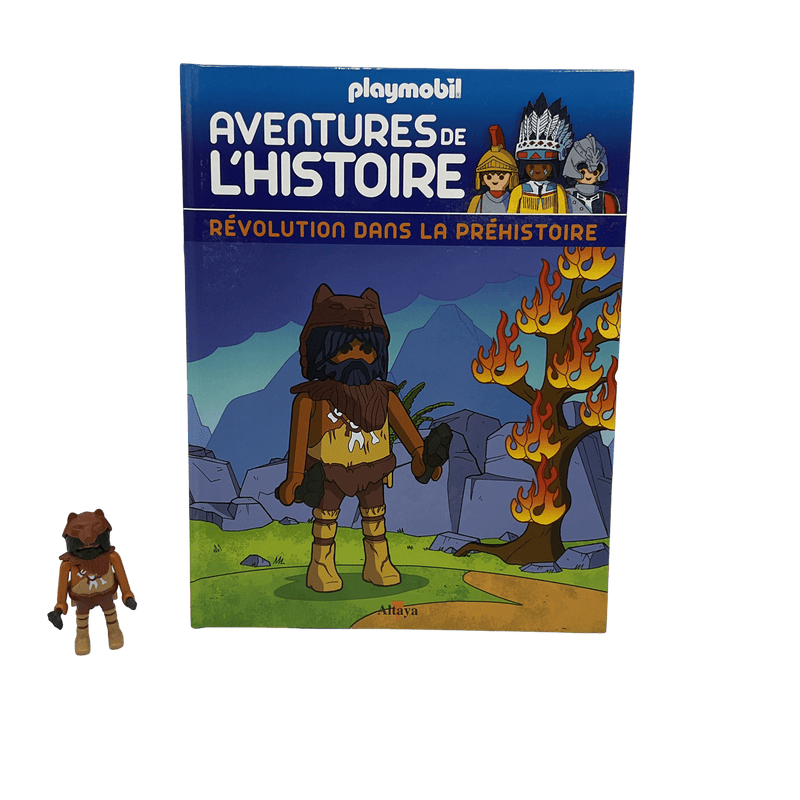 Playmobil Aventures de l'histoire - Tome 2 - Révolution dans la préhistoire - KIDIBAM