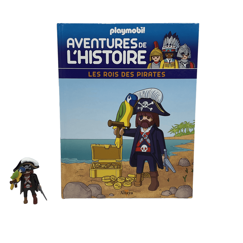 Playmobil Aventures de l'histoire - Tome 36 - Les rois des pirates - KIDIBAM