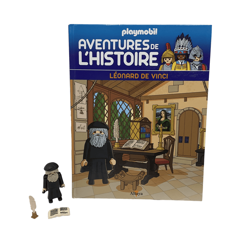 Playmobil Aventures de l'histoire - Tome 55 - Léonard De Vinci - KIDIBAM