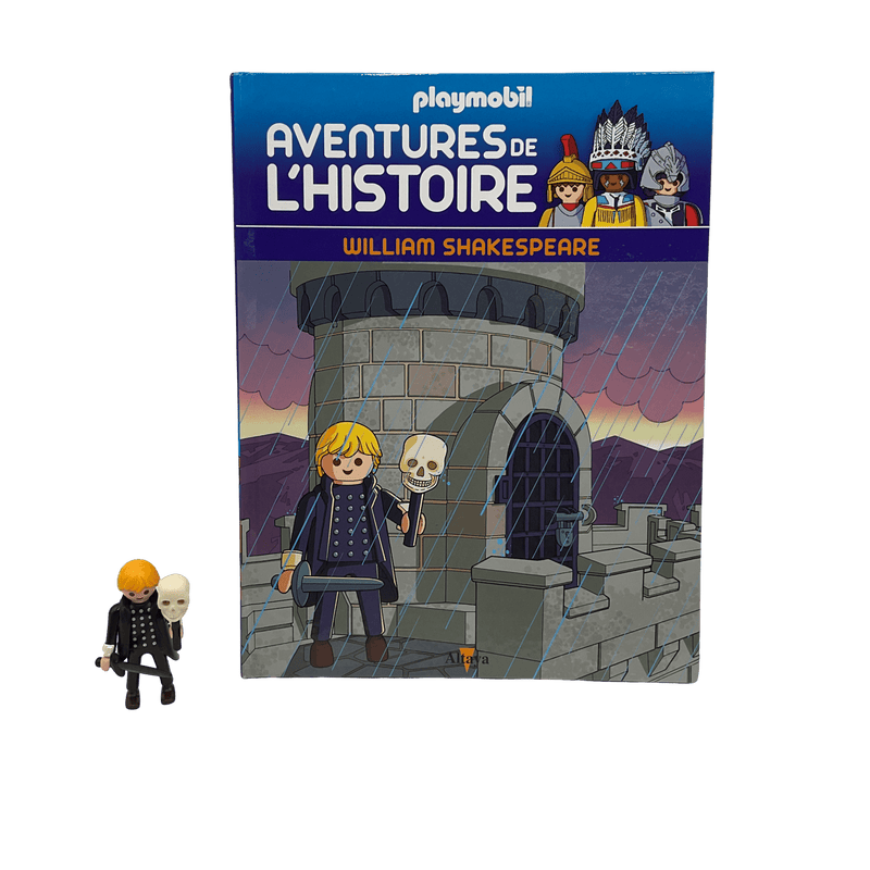 Playmobil Aventures de l'histoire - Tome 59 - William Shakespeare - KIDIBAM